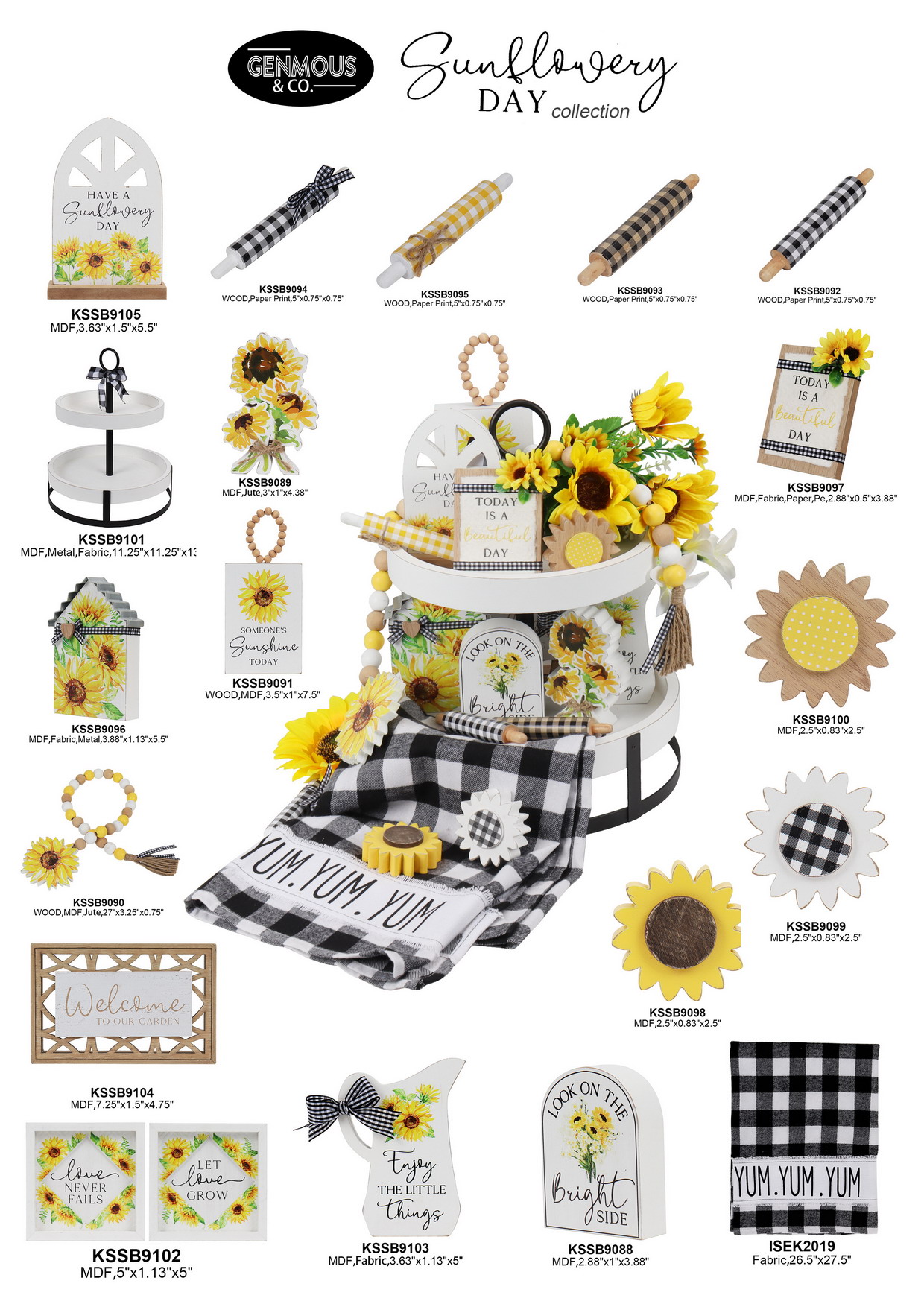 Catalog-GenMous Spring Sunflowery Day